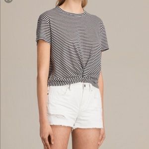 Allsaints Carme Stripe Tee